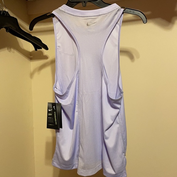 NWT light purple/lavender Nike dri fit small workout running tank top - Picture 4 of 5